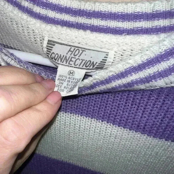 VINTAGE STRIPPED SWEATER - Picture 8 of 12